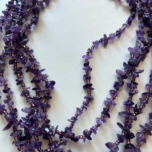 AMETHYST  NECKLACE